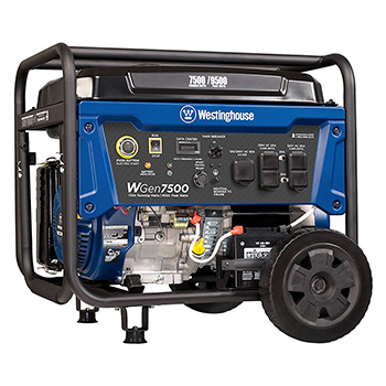 Westinghouse WGen7500 Gas powered portable generator