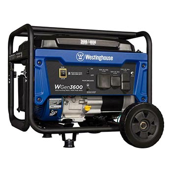 Westinghouse wgen3600 best generator for RV